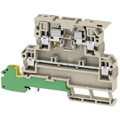 Weidmüller 1518300000 Zekeringsdoorvoerklem 8 mm Schroeven Beige 50 stuk(s)