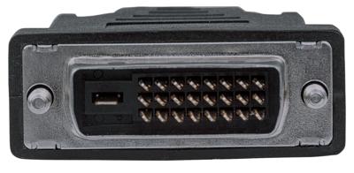 Manhattan 355322 DVI-kabel DVI-D-stekker naar DVI-D-stekker zwart 2 m