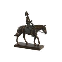 Decoratieve figuren DKD Home Decor 20 x 7 x 22 cm Paard Koper - thumbnail