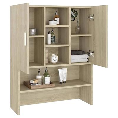 Wasmachinekast 70,5x25,5x90 cm sonoma eikenkleurig - thumbnail