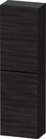 Hoge Kast Duravit D-Neo Kolomkast Wand 132 cm Rechtsdraaiend Mat Kastanje Duravit - thumbnail