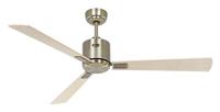 CasaFan ECO NEO III 132 MA-AH/BU WiFi Flügel Ahorn/Buche Plafondventilator 27 W (Ø x h) 132 cm x 360 mm Antiek-messing Met afstandsbediening, Timer, Met - thumbnail