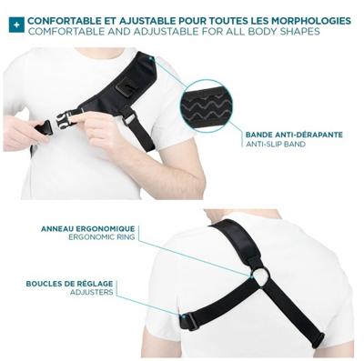 Telefoonhoes Mobilis 001086 Zwart