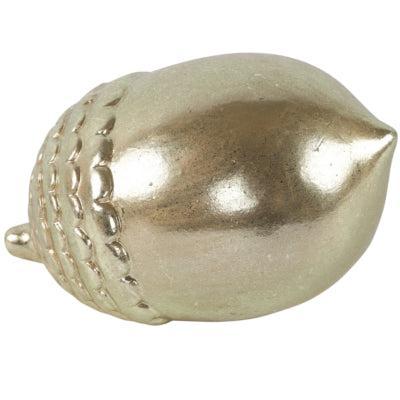 Countryfield beeld eikel ludwig l goudkleurig 18 cm | 6 stuks