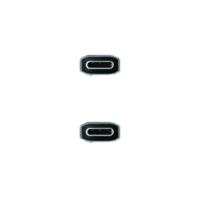 NANOCABLE 10.01.4103-COMB USB 3.2 Gen2x2 Kabel 20Gbps 5A/100W 4K/60Hz, USB-C stekker naar USB-C stekker, zwart, 3 m - thumbnail