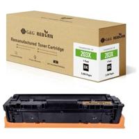 G&G Toner vervangt HP 203X Compatibel Zwart 3200 bladzijden Reborn remanufactured 21265 - thumbnail