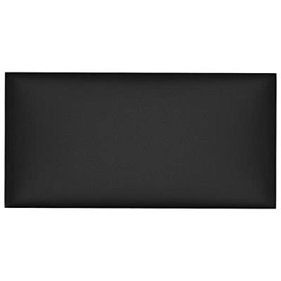 VidaXL Wandpanelen 12 st 0,54 m² 30x15 cm kunstleer zwart VidaXL Wandpanelen 12 st 0,54 m² 30x15 cm kunstleer zwart