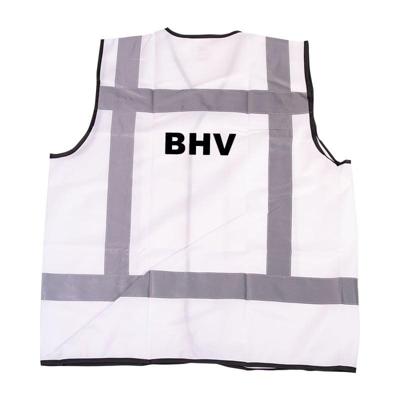 RWS veiligheidsvest BHV wit - RWS veiligheidsvest BHV wit
