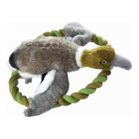 Knuffel voor honden Hunter Wildlife Train Met touw Eend (26 cm) - thumbnail
