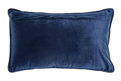 Kussen DKD Home Decor Blauw 50 x 10 x 30 cm Blommor