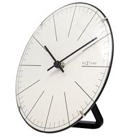 NeXtime ne-3506wi wandklok big stripe ø20 glas wit - thumbnail