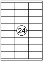 Etiket Quantore 70x35mm 2400stuks - thumbnail