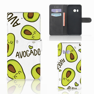 HTC U11 Leuk Hoesje Avocado Singing HTC U11 Leuk Hoesje Avocado Singing