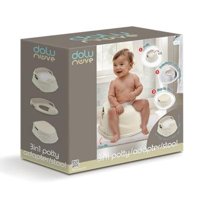 Dolu 3in1 Plaspotje Beige