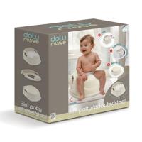 Dolu 3in1 Plaspotje Beige - thumbnail