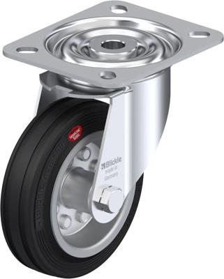 Blickle LI-VEHI 100R Zwenkwiel Wieldiameter: 100 mm Draagvermogen (max.): 65 kg 1 stuk(s) Blickle LI-VEHI 100R Zwenkwiel Wieldiameter: 100 mm Draagvermogen (max.): 65 kg 1 stuk(s)
