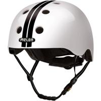 Melon helm urban active straight black white xl-2xl - thumbnail