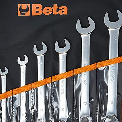 Beta 6-delige set omschakelbare ratelringsteeksleutels (art. 142) in etui 142/B6 - 001420066