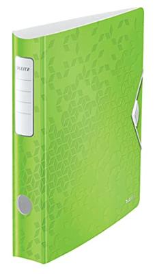 Leitz WOW ordner Active rug van 6,5 cm, groen Leitz WOW ordner Active rug van 6,5 cm, groen
