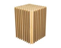 Kartent Kartonnen krukje - raster - thumbnail