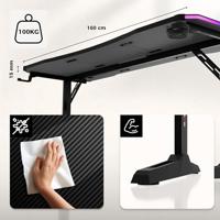 Huzaro Hero 4.6 RGB Black gamingbureau - thumbnail