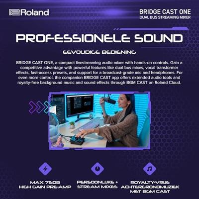 Roland Bridge Cast One gaming audio mixer