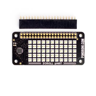 Scroll pHAT voor Raspberry Pi