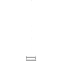 Kerstdecoratie kerstboom 180 cm metaal zwart - thumbnail