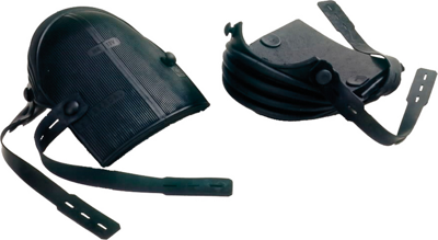 kniebeschermer harmonica 100% rubber p/paar