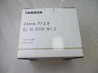 Tamron 24mm F/2.8 OSD 1/2 Macro Sony FE - thumbnail