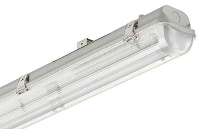 Philips LED Ledinaire WT050C 1xTLED L1200 LED-lamp voor vochtige ruimte LED T8 Grijs, Wit