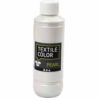 Creativ Company Textile color dekkende textielverf - base parelmoer, 250ml - thumbnail