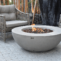 Elementi: Atna Vuurtafel Betonlook - Grijs - thumbnail