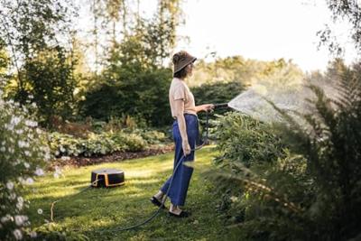 Fiskars X-Series™ Waterwheel XL 1067549 Slanghaspel 13 mm 25 m 1/2 inch 1 stuk(s) Zwart, Oranje Fiskars X-Series™ Waterwheel XL 1067549 Slanghaspel 13 mm 25 m 1/2 inch 1 stuk(s) Zwart, Oranje