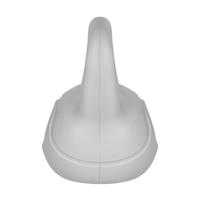 REBEL ACTIVE Kettlebell bitumineus grijs 10 kg - thumbnail