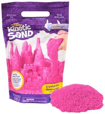 Kinetic Sand speelzand kristal - 907 gram - roze