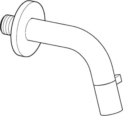 Hansa Nova Style Fonteinkraan Mat Zwart