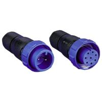 Bulgin PX0410/08P/5055 Ronde connector Stekker Totaal aantal polen: 8 1 stuk(s) - thumbnail