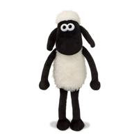 Aurora knuffel Shaun het schaap 20,5 cm wit/zwart - thumbnail
