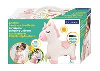 LEXIBOOK Eenhoorn opblaasbaar springknuffel - thumbnail