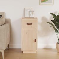 Dressoir 34x40x75 cm massief grenenhout - thumbnail
