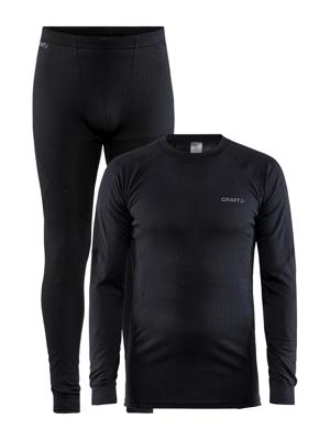 Craft Baselayer Set Thermoset Heren Black S