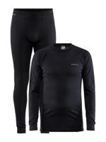 Craft 1909707 CORE Dry Baselayer Set M - Black - L - thumbnail