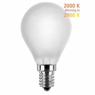 LED Drop lamp dim to warm mat 2.7W 120 Lumen, Segula