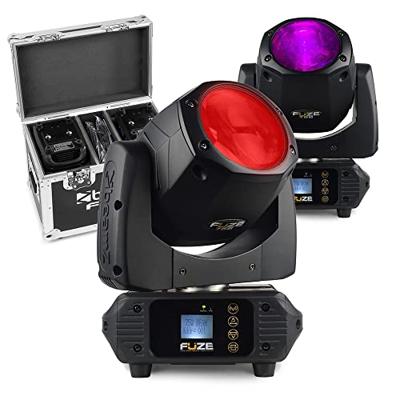 Beamz FUZE75B movinghead (2 stuks) in flightcase