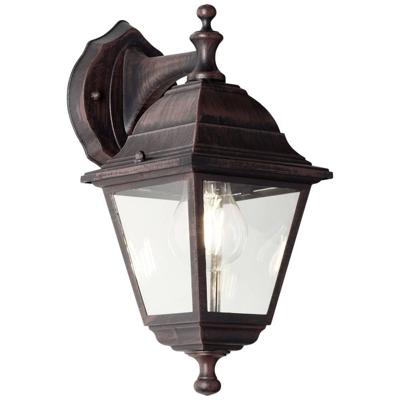 Brilliant Nissie 90992A55 Buitenlamp (wand) E27 Roest-bruin Brilliant Nissie 90992A55 Buitenlamp (wand) E27 Roest-bruin