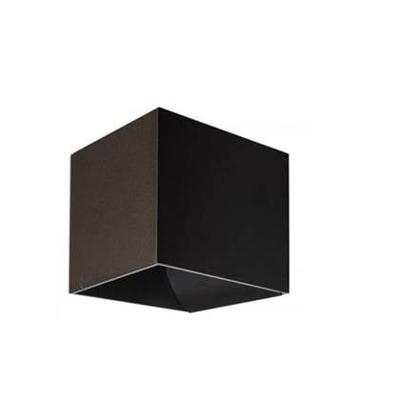 Artdelight Wandlamp Gymm 10x10 cm excl. G9 zwart