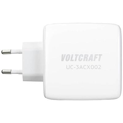 VOLTCRAFT UC-3ACX002 USB-oplader 100 W Binnen Uitgangsstroom (max.) 5 A 3 x 1x USB-A, 2x USB-C GaN VOLTCRAFT UC-3ACX002 USB-oplader 100 W Binnen Uitgangsstroom (max.) 5 A 3 x 1x USB-A, 2x USB-C GaN