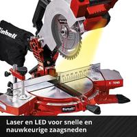 Einhell Power X-Change TE-MS 18/210 Li-Solo Accu-kapzaag Zonder accu 210 mm 30 mm - thumbnail