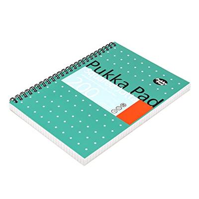 Notitieboek pukka jotta a5 rt 5x5 200pag 80gr gn